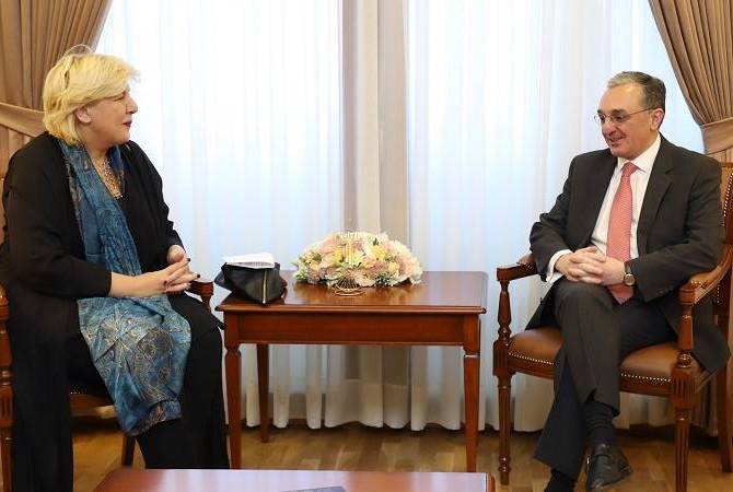 Министр иностранных дел Армении принял Комиссара Совета Европы по правам человека

