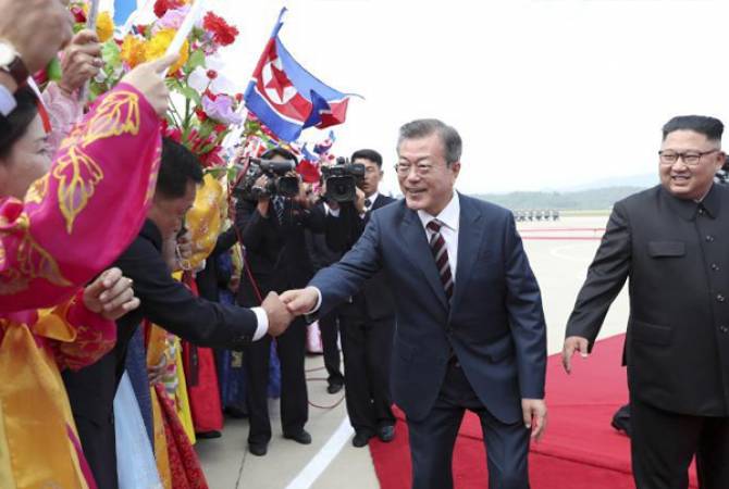 Հարավային Կորեայի նախագահի վարկանիշը 11 կետով աճել Է միջկորեական գագաթնաժողովի ֆոնին 
