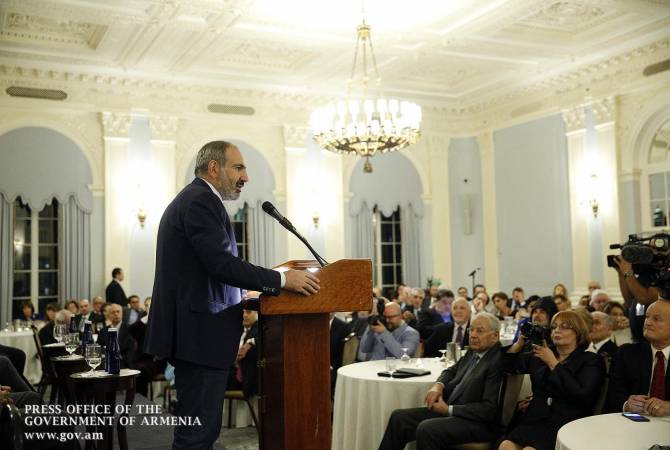 Премьер-министр Армении Никол Пашинян встретился в Нью-Йорке с представителями 
армянской общины США