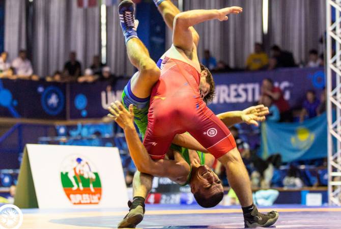 Борец вольного стиля Вазген Теванян завоевал бронзовую медаль на чемпионате мира