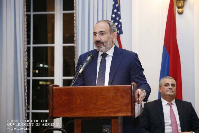 Армении нужны программы развития, а не благотворительные проекты: Никол Пашинян в 
Нью-Йорке встретился с представителями армянской общины


