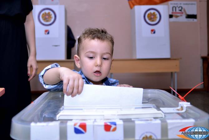 ЦИК Армении составил протокол по предварительным итогам голосования: окончательные 
итоги последуют через 7 дней