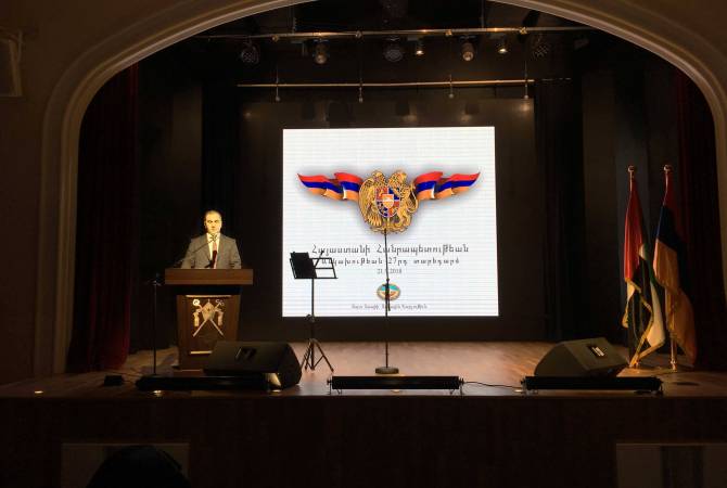 حفل مخصص للاحتفال بالذكرى ال27 لإعادة استقلال جمهورية أرمينيا في أبو ظبي