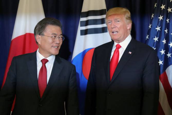 Президенты США и Южной Кореи договорились о координации усилий по подготовке 
второго американо-северокорейского саммита