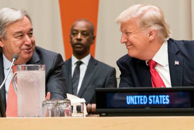 Գուտերիշի եւ Թրամփի ելույթներով մեկնարկում Է ՄԱԿ-ի Գլխավոր ասամբլեայի բարձր մակարդակի շաբաթը   