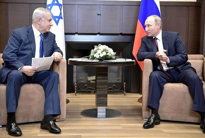 Нетаньяху заявил о договоренности с Путиным по встрече израильских и российских 
военных