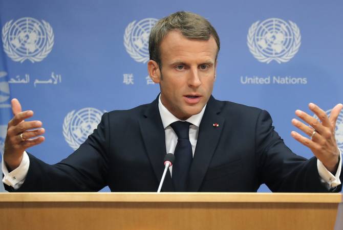 Macron a exhorté l'Europe à renforcer la souveraineté économique et financière