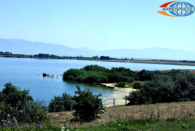 Уровень воды в озере Севан на 3 см выше показателя прошлого года