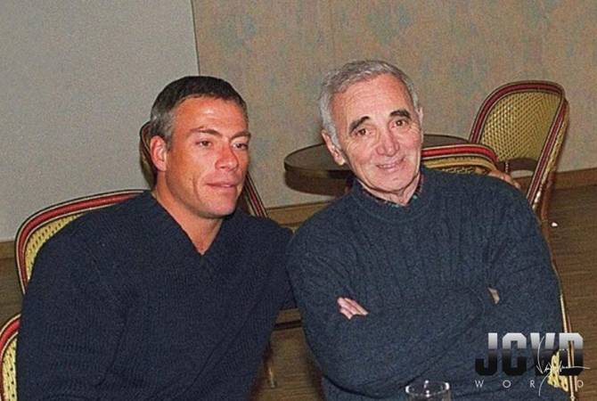 I will miss you for the rest of my days on earth, Charles - Jean-Claude Van Damme extents 
condolences to Aznavour’s family