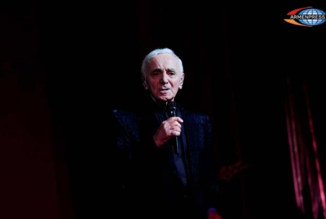 Mourning to be declared in Armenia on Charles Aznavour's funeral day