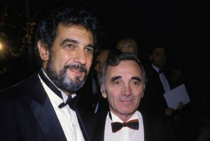 ‘Au revoir Charles’ – Placido Domingo’s farewell to Aznavour 