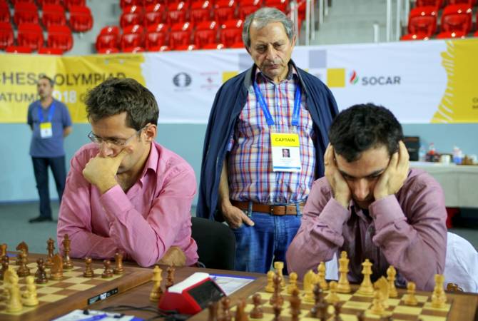 Всемирная шахматная олимпиада: Армения-Польша. Прямой эфир