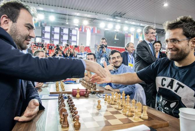 Всемирная шахматная олимпиада: Армения-Индия. Прямой эфир