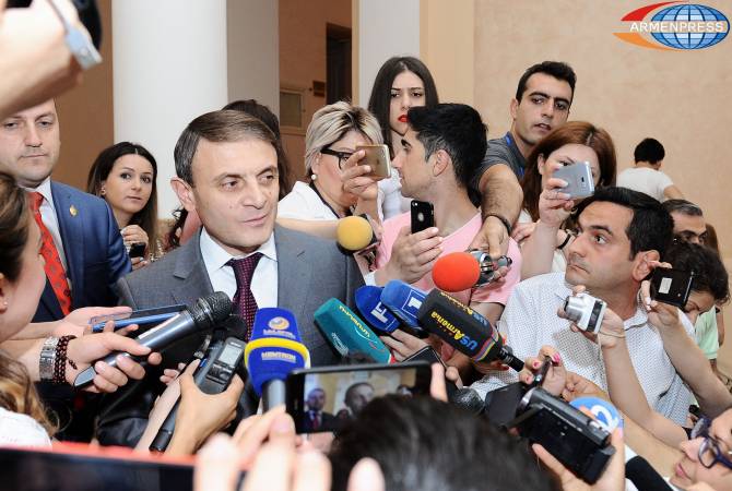 Валерий Осипян прокомментировал сведения, заявленные Арменом Ашотяном об 
инцидентах во время митинга 2-го октября