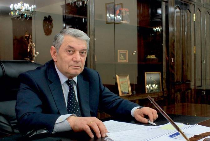 Феликс Цолакян принял предложение возглавить МЧС Армении