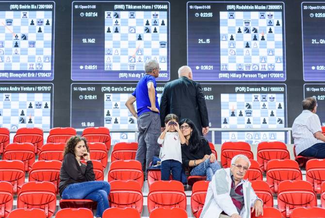 Всемирная шахматная олимпиада: Армения-США; Армения-Азербайджан. Прямой эфир