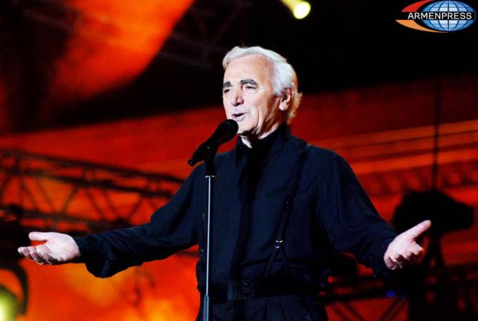 Le 6 octobre, le jour de l’enterrement  de Charles Aznavour  est déclaré  journée de deuil  en 
Arménie
