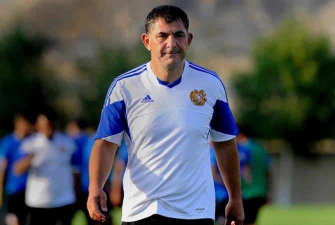 Armenian national soccer team has new head coach