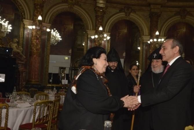 President of Artsakh extends condolences to family of Montserrat Caballé