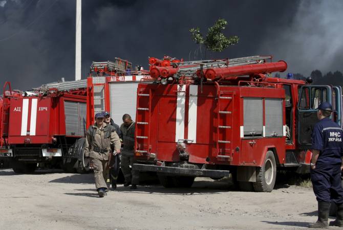 Explosion at ammunitions depot prompts evacuations in Ukraine 