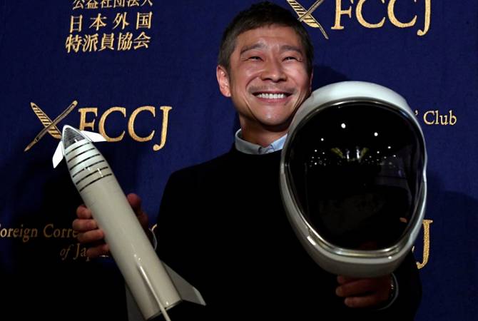 Японский миллиардер возьмет на Луну людей, которые хотят улучшить мир
