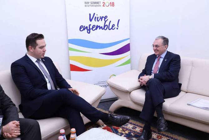 Armenian, Moldovan Foreign Ministers discuss issues of bilateral agenda