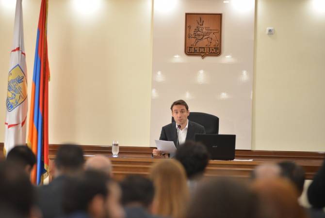 Инаугурация нового мэра Еревана Айка Марутяна состоится 13 октября