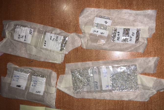 Passenger smuggles huge amount of undeclared diamonds totaling 153 carats via Sharjah-
Yerevan flight 