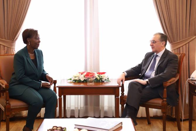 Zohrab Mnatsakanyan a rencontré le ministre rwandais des Affaires étrangères
