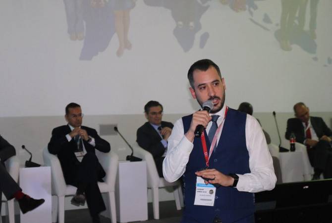 Business Armenia CEO presents Armenia: La Francophonie Economic Forum takes place in 
Yerevan