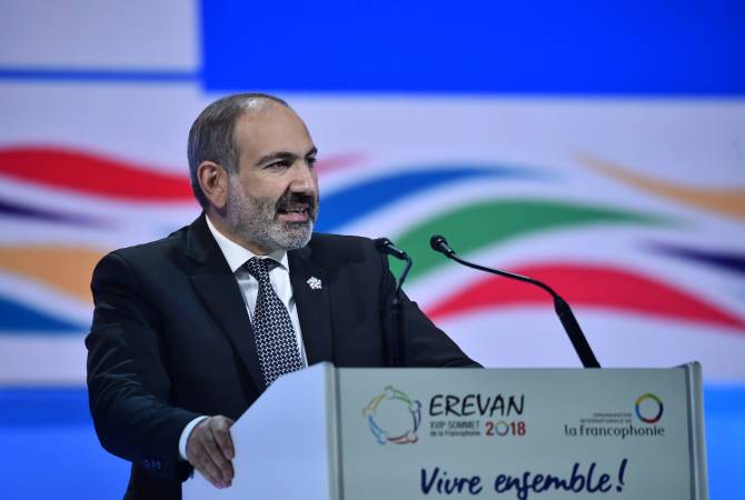 ‘It is our duty to multiply efforts to prevent new genocides, war crimes’ – Pashinyan says in 
opening remarks at OIF summit 