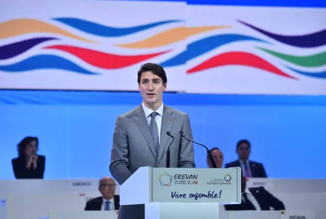‘We must unite around not only slogans, but the future we want to build,’ Canada’s PM Justin 
Trudeau says in Yerevan summit 