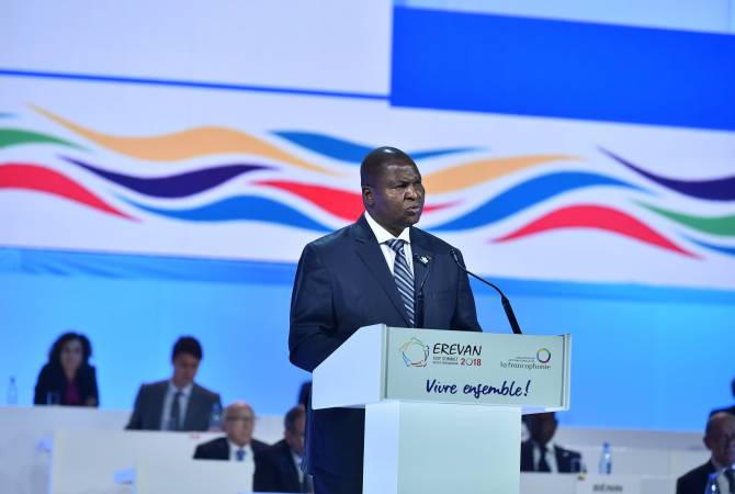 President of Central African Republic thanks Armenia for reception 
