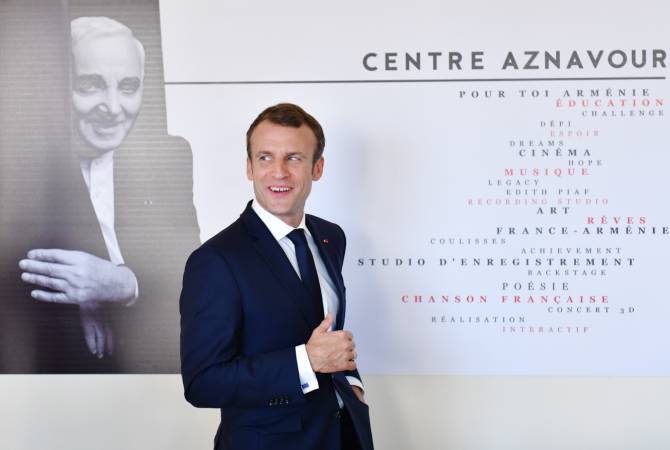 Charles Aznavour will remain a link between Armenia and France thank to Aznavour Center – 
Macron