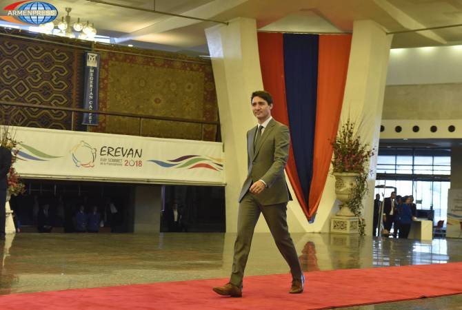 ‘Priorities we’re working on in Yerevan matter everywhere’ – Justin Trudeau on summit’s Day 1