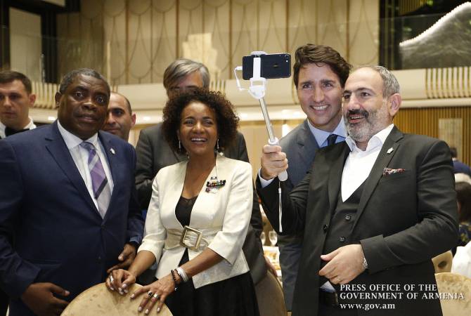 Le Premier ministre a offert un diner d’Etat  en l’honneur des participants au Sommet de la 
Francophonie 