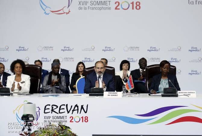 Les travaux du 17e Sommet de la Francophonie se sont achevés à Erevan: L'Organisation 
internationale de la Francophonie a une nouvelle Secrétaire générale