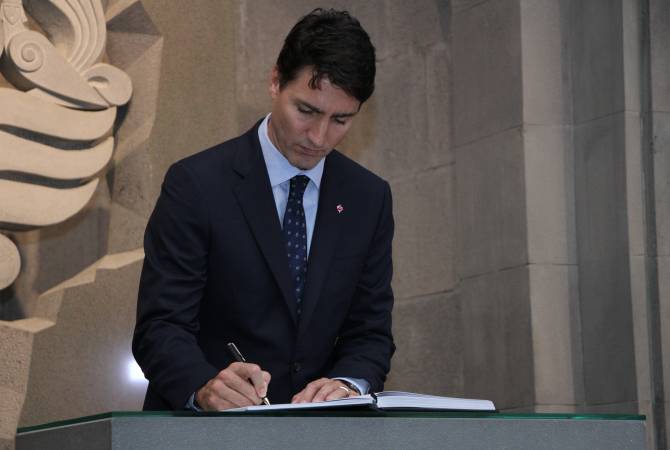  ‘Our thoughts are with Armenian Genocide victims and we solemnly swear to never allow 
history to be repeated’ – Trudeau 
