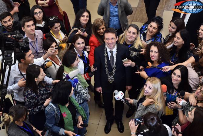 No time for acting career, says Hayk Marutyan after taking office as Yerevan Mayor 