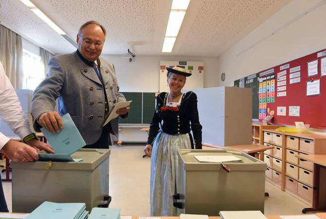 Христианско-социальный союз побеждает на выборах в Баварии с 37,2% голосов