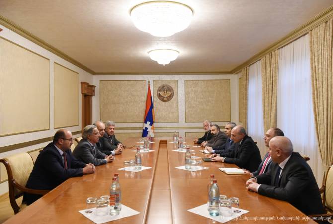 President of Artsakh receives delegation of Armenian Democratic Liberal Party’s Lebanese 
regional board