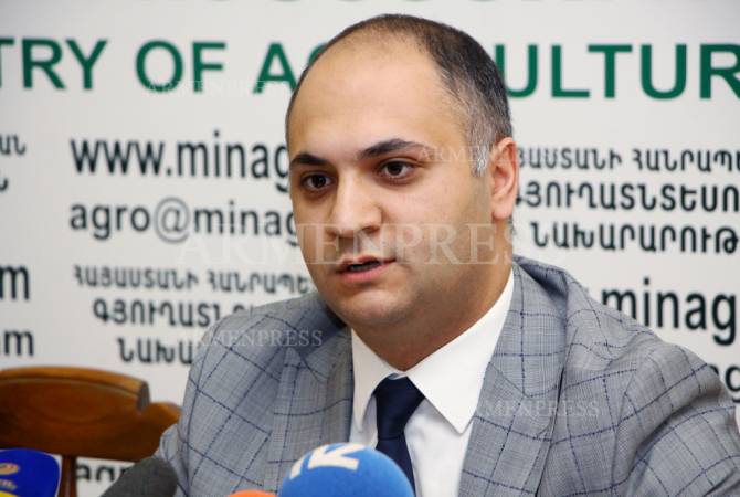 Гегам Геворгян назначен министром сельского хозяйства Армении