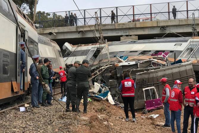 СМИ: при сходе пассажирского поезда с рельсов в Марокко погибли 10 человек
