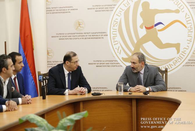 Pashinyan calls for encouraging healthy lifestyle, intro’s new acting sports minister 