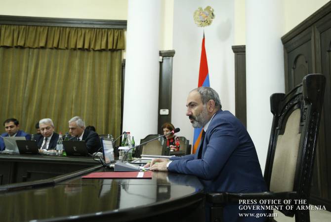 “Au cours de la période préélectorale, le Gouvernement devrait travailler de manière plus 
intensive et plus efficace”, Nikol Pashinyan