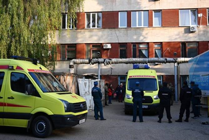Пострадавшая в Керчи девушка умерла в вертолете при транспортировке