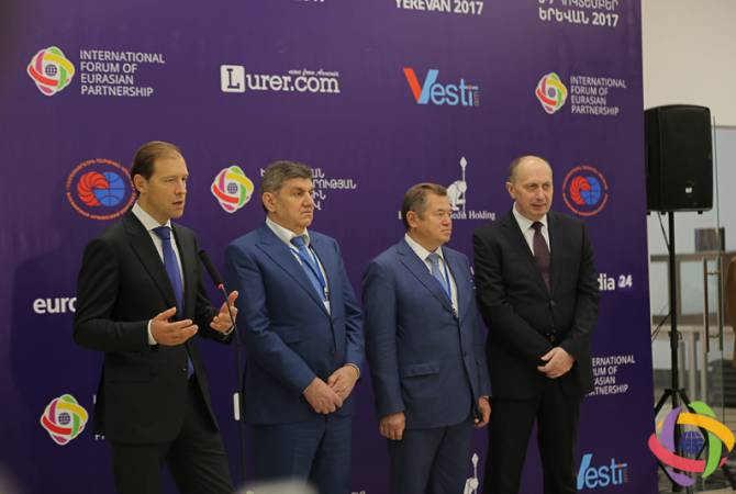 Advisors to Russian and US Presidents to participate in upcoming International Forum of 
Eurasian Partnership in Yerevan