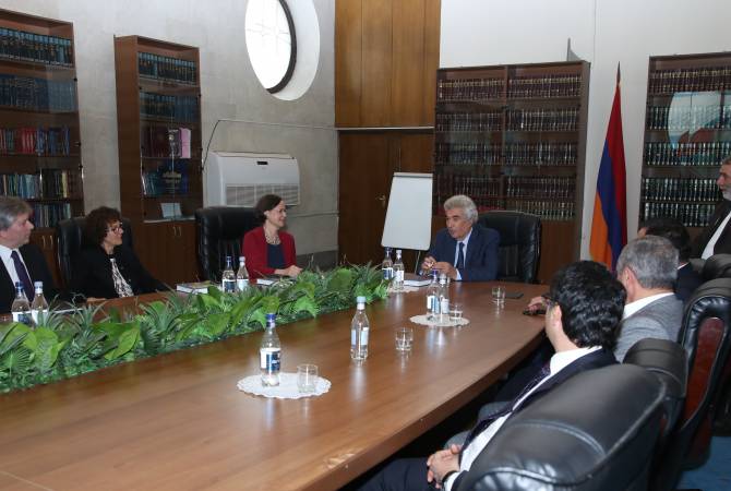 ԲԴԽ-ն ընդունել է Հայաստան ժամանած ավստրիացի իրավաբանների 
պատվիրակությանը 