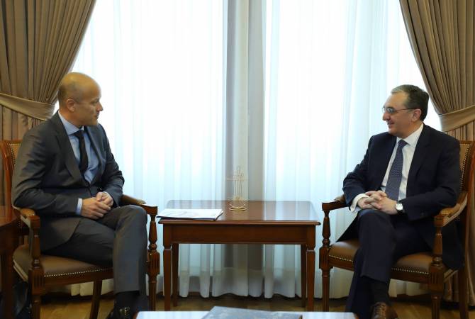 Armenia’s acting FM holds meeting with OSCE Chairperson-in-Office for South Caucasus