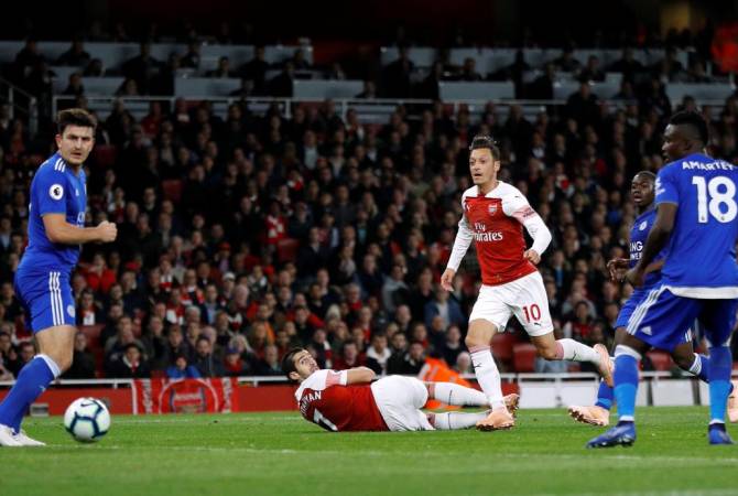 «Арсенал»  одержал победу над «Лестером»: Генрих Мхитарян принимал участие в игре